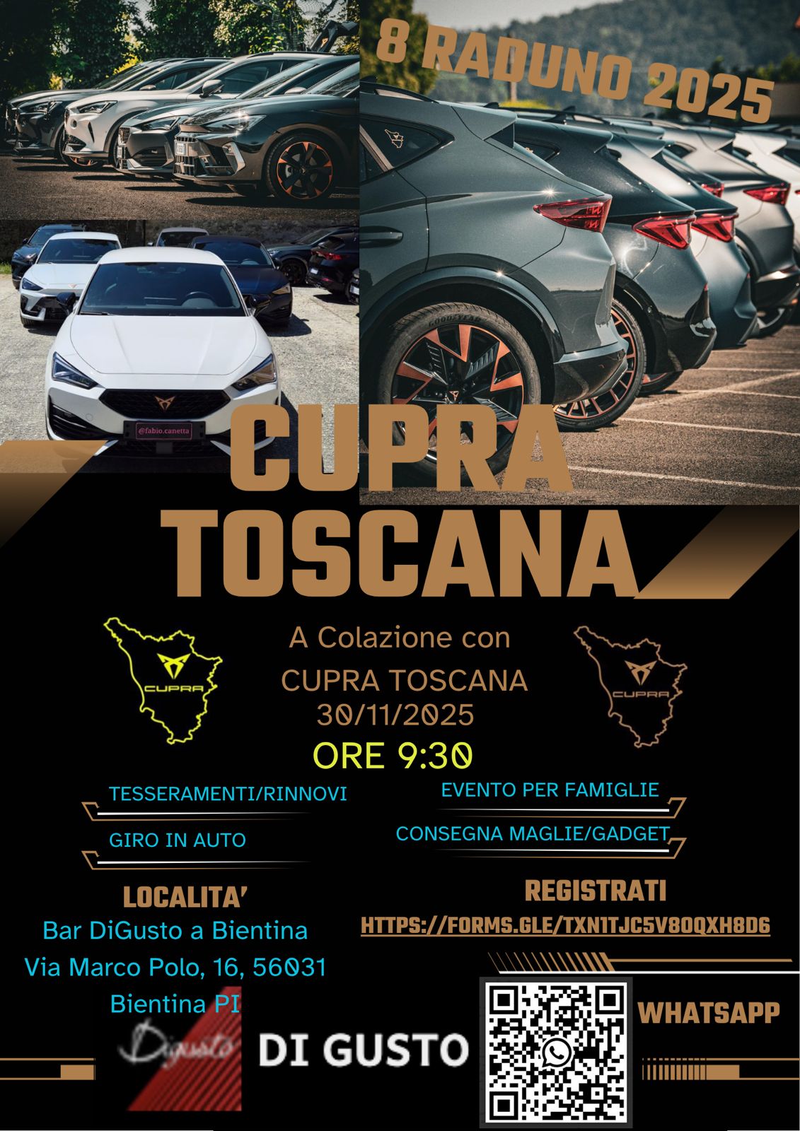 Colazione con Cupra Toscana - 30/11/2025
