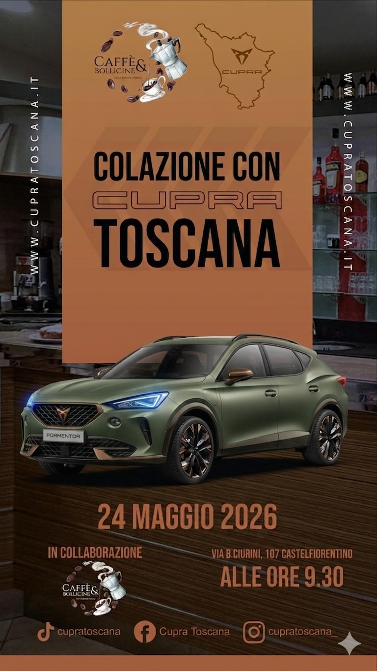 Colazione con Cupra Toscana -24/05/26