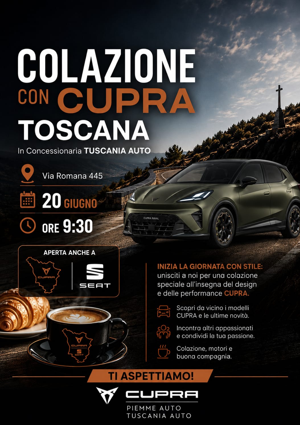 Colazione con Cupra Toscana - 20/06/26