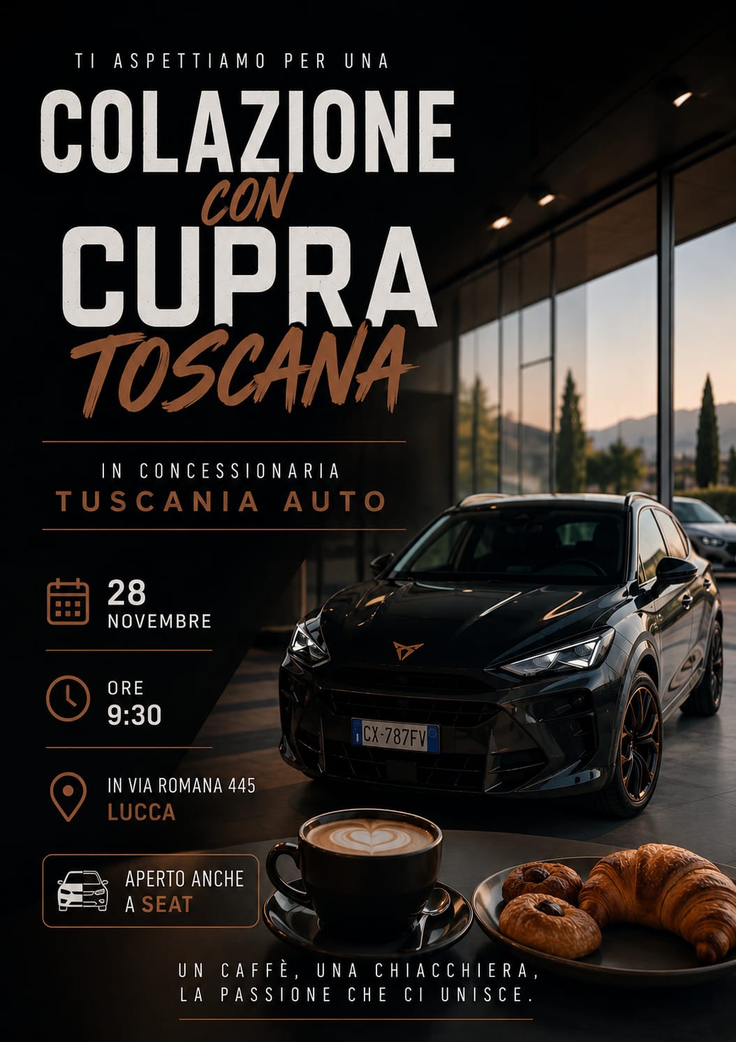 Colazione con Cupra Toscana - 28/11/26